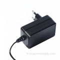 Chargeur de type mur d'adaptateur 12V2A avec KC KCC